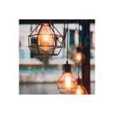 Viesteknoloji RUSTİK 4W AVİZE AMPULU DİMLENEBİLİR AMBER IŞIK RENKLİ ENERJİ TASARRUFLU LAMBA