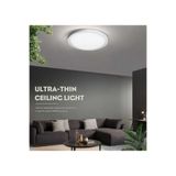 Viesteknoloji TAVANA SIFIR LED AVİZE 6500K EV OFİS BANYO BALKON AYDINLATMA ARMATÜRÜ