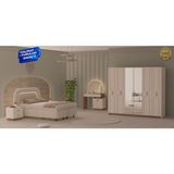 Vieva Seren Yatak odası takımı 6 Kapılı Gardırop 100% Mdf Bazalı– Teslimat & Kurulum Dahil