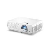 ViewSonic LX750-4K Akıllı 4K Lazer Ev Projektörü, 4000 ANSI Lümen, 300 inç Ekran, Google TV, Netflix, 10W Hoparlör