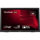 Viewsonic Td2223-2 21.5" 5 Ms 75 Hz Vga+Hdmı+Dvı-D+Usb Full Hd Tn Led Dokunmatik Monitör