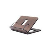 Vigo Wood Ahşap Kitap Okuma Standı Büyük Boy Tablet Standı Kitap Tutucu Rahle (CEVİZ)