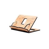 Vigo Wood Ahşap Kitap Okuma Standı Tablet Standı Kitap Tutucu Rahle (MEŞE)