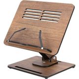 Vigo Wood Dykos Yükseklik Ayarlanabilir Katlanabilir 360º Dönebilen Okuma Laptop Standı - Standart