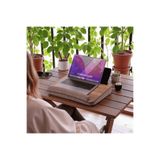 Vigo Wood-LS013 Minderli Laptop Sehpası (Ceviz)