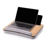 Vigo Wood-LS014 Minderli Laptop Sehpası (Meşe Gri)
