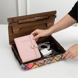 Vigo Wood Renkli Minderli Eğim Ayarlanabilir Mousepadli Laptop Standı LS054