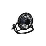 Vigor Masaüstü Usb Mini Fan Vantilatör Taşınabilir Usb Fan Siyah