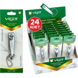 Vigor Tırnak Makası Düz (24LÜ Stand) Vigor V-509