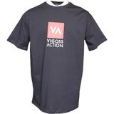 Vigoss Jeans Vıgoss Actıon Baskılı Erkek T-Shırt 62451-30005 - Siyah