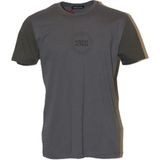 Vigoss Jeans Vıgoss Actıon Baskılı Erkek T-Shırt 62495-30010 - Koyu Gri - 2XL