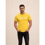 Vigoss Jeans Vıgoss Actıon Baskılı Erkek T-Shırt 62533-30010 - Sarı