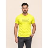 Vigoss Jeans Vigoss Actıon Baskılı Erkek T-Shırt 62629-30010 - Sarı - M