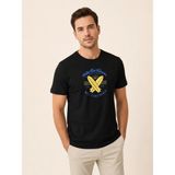 Vigoss Jeans Vıgoss Actıon Baskılı Erkek T-Shırt 62636-30005 - Siyah