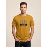 Vigoss Jeans Vıgoss Actıon Baskılı Erkek T-Shırt 62644-30005 - Hardal