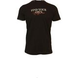Vigoss Jeans Vıgoss Actıon Baskılı Erkek T-Shırt 62810-03370 - Siyah