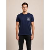 Vigoss Jeans Vıgoss Actıon Baskılı Erkek T-Shırt 62812-03370 - Lacivert - M