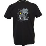 Vigoss Jeans Vıgoss Actıon Baskılı Erkek T-Shırt 62914-03370 - Siyah - 2XL