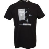 Vigoss Jeans Vıgoss Actıon Baskılı Erkek T-Shırt 62916-03370 - Siyah - 2XL