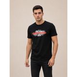 Vigoss Jeans Vıgoss Actıon Baskılı Erkek T-Shırt 62918-03370 - Siyah