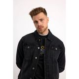 Vigoss Jeans Vigoss Actıon Erkek Denim Ceket 96234-73537 - Black