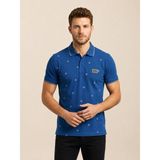 Vigoss Jeans Vıgoss Actıon Erkek Polo T-Shırt 62582-03618 - Petrol - 2XL