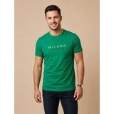 Vigoss Jeans Vıgoss Actıon Erkek T-Shırt 62492-03501 - Yeşil - M