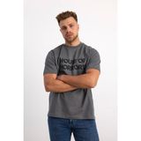 Vigoss Jeans Vıgoss Actıon Oversıze Baskılı Erkek T-Shırt 63079-30226 - Antrasit