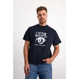 Vigoss Jeans Vıgoss Actıon Oversıze Baskılı Erkek T-Shırt 63083-30226 - Lacivert