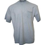 Vigoss Jeans Vıgoss Actıon Yağlı Boyama Erkek T-Shırt 62907-30226 - Mavi