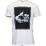 Vigoss Jeans Vigoss Baskılı Erkek T-Shırt 62367-30010 - Ekru - 2XL