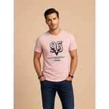 Vigoss Jeans Vıgoss Baskılı Erkek T-Shırt 62440-30010 - Somon