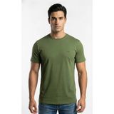 Vigoss Jeans Vigoss Erkek Battal O Yaka Basıc T-Shırt B3124-03370 - Olive - 5XL