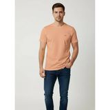 Vigoss Jeans Vigoss Erkek O Yaka Basıc T-Shırt 3124-03370 - Açık Oranj - L