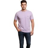 Vigoss Jeans Vigoss Erkek O Yaka Basıc T-Shırt 3124-03370 - Lila - M