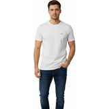 Vigoss Jeans VİGOSS ERKEK O YAKA BASIC T-SHIRT 3124-03370 - XL - Beyaz