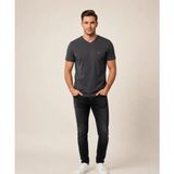 Vigoss Jeans Vigoss V Yaka Erkek T-Shırt 3125-03370 - Antrasit - M
