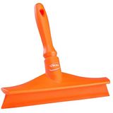Vikan 71257 Kauçuk Polipropilen Çerçeve Tezgah Tek Bıçaklı Çekpas, 25,4 cm, Turuncu