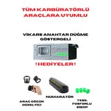 VİKARS LPG GÖSTERGE ANAHTAR DÜĞME -SENSÖR VE ZİNCİRLİ DOLUM KAPAĞI