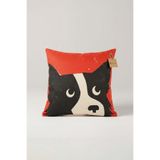 viki concept Sevimli Köpek Figürlü Kırlent Kılıfı 45x45 cm