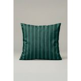 viki concept Yeşil Çizgili Dekoratif Kırlent Kılıfı 019 – Modern Klasik 45x45 cm