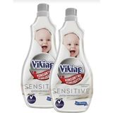 Viking Konsantre Sensitive Çamaşır Yumuşatıcı 1440 ml Amber Kokulu 60 Yıkama Ekonomik Paket - 1,44 lt