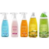 Viking Premium 5'li (Mutfak,Banyo,Çok Amaçlı,Wc Temizleyici,Bulaşık Deterjanı Nergis&Bergamot) Paket 750 ml