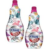 Viking Relax Konsantre Yumuşatıcı 1440 ml 2 Adet - 1,44 lt