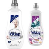 Viking Sensitive Konsantre Yumuşatıcı 1440 Ml+Yumuşatıcı Relax 1440 ml 2'li Set - 1,44 lt
