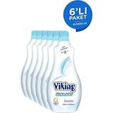 Viking Ultra Soft Yumuşatıcı 1400 ml 6'lı Paket Hassas Koku ile Yumuşaklık Sağlar