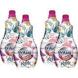 Viking Yumuşatıcı Konsantre Relax 1.440ML 60 Yıkama X4 Adet - 1,44 lt