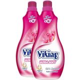 Viking Yumuşatıcı Soft Gül&zambak 1400 ml 2 Adet - 2,8 lt