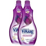Viking Yumuşatıcı Soft Leylak&lavanta 1400 ml 2 Adet - 2,8 lt