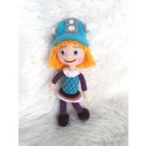 Vikingler Viki Bebek Amigurumi Organik Oyuncak
